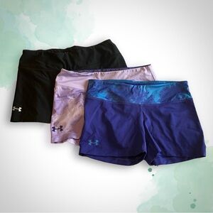 Set of 3 Under Armour Women's Athletic Shorts